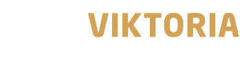 VIKTORIA Center logo 2řádkové 2barvytransparent podklad RGB